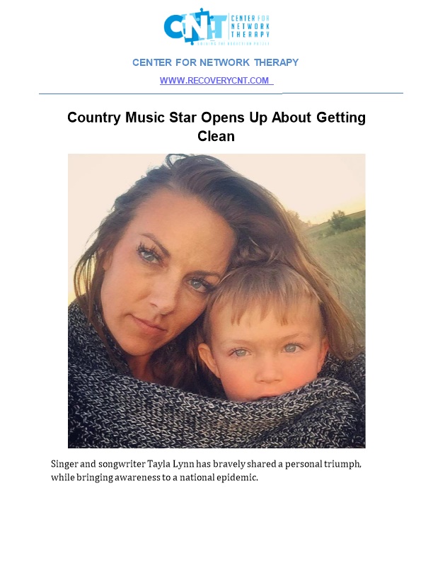 Country Music Star Opens up About Getting Clean