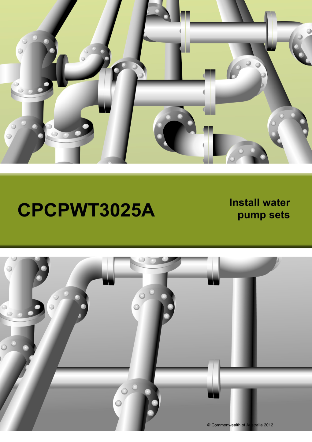 Cpcpwt3025a - Install Water Pumpsets