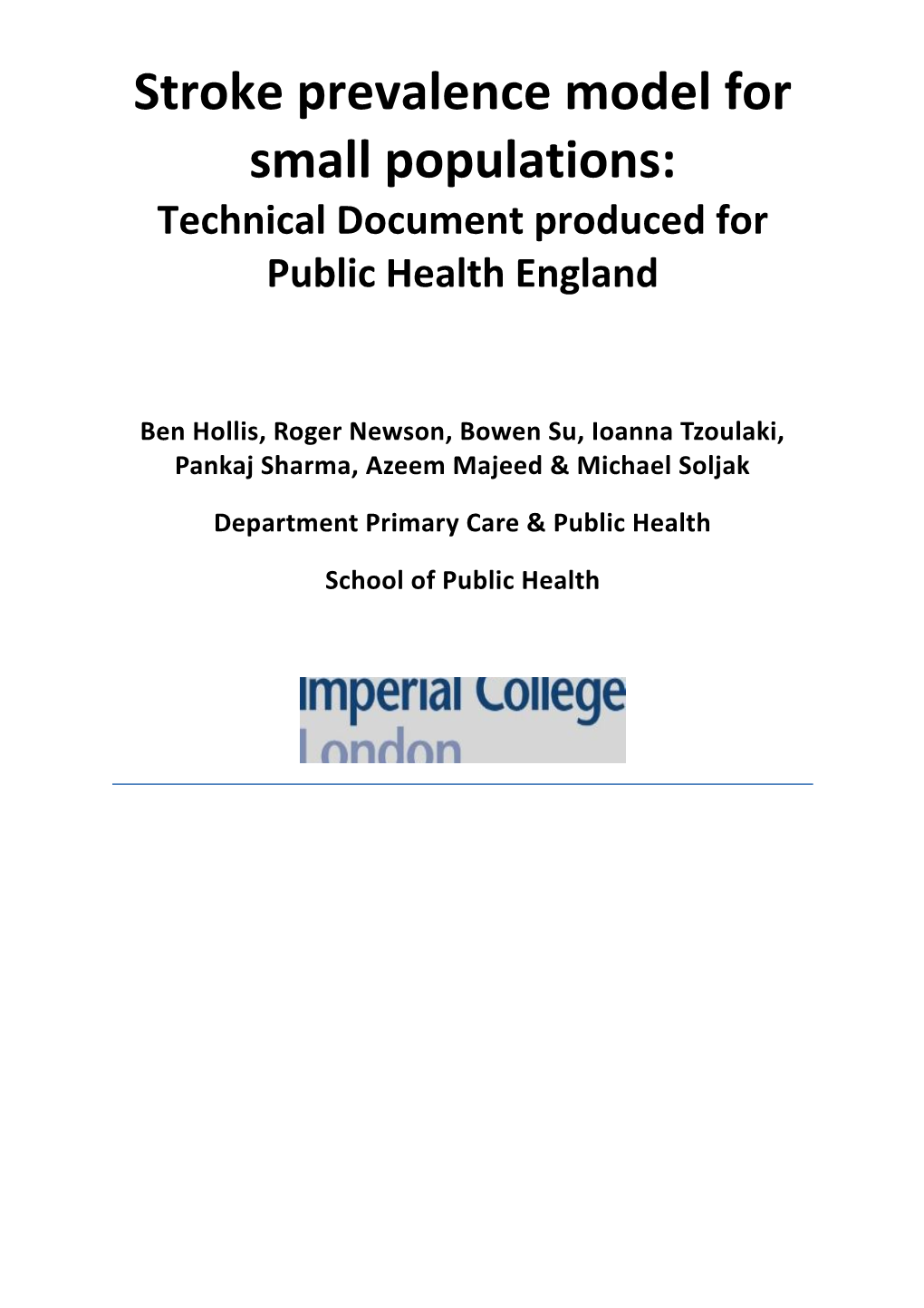 CPRD Back Pain Analysis Technical Document V4.1