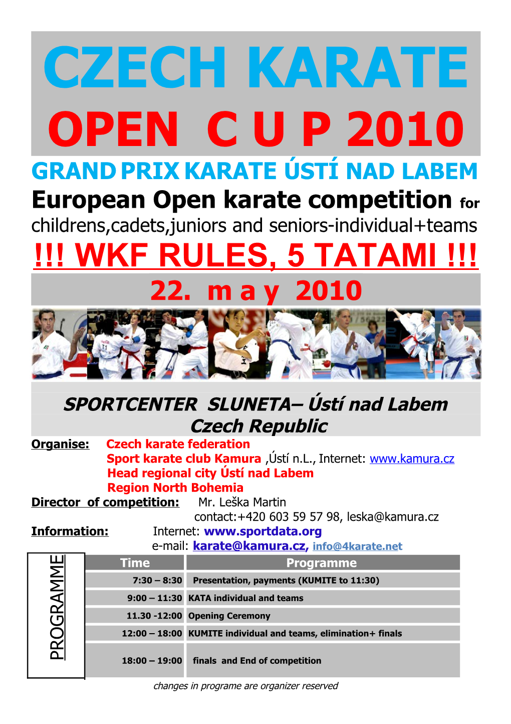 Czech Karateopen C U P2010