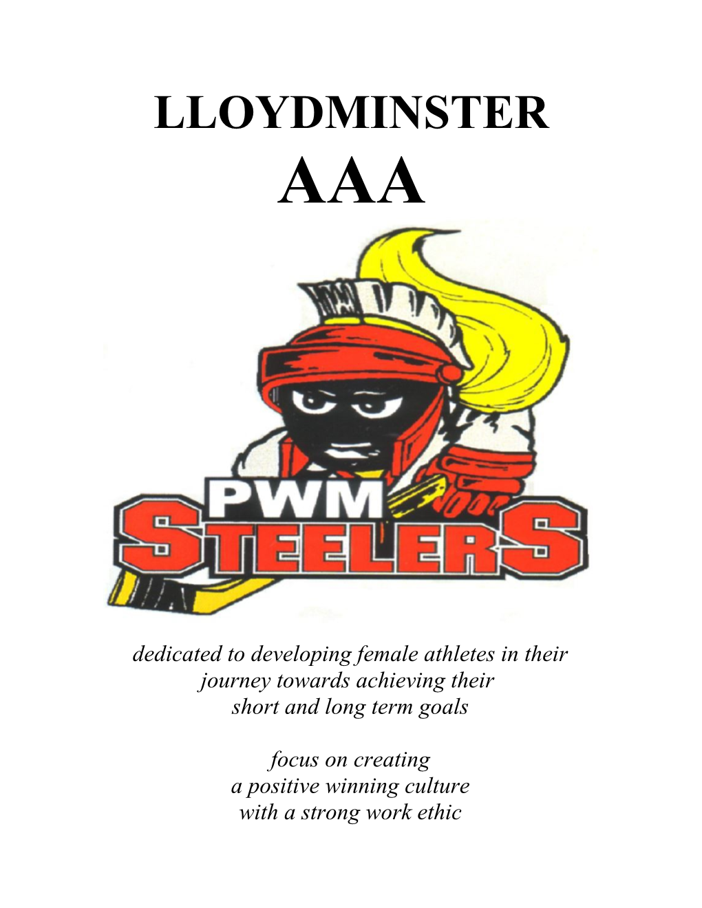 Dedicated to Developing Female Athletes in Their Journey Towards