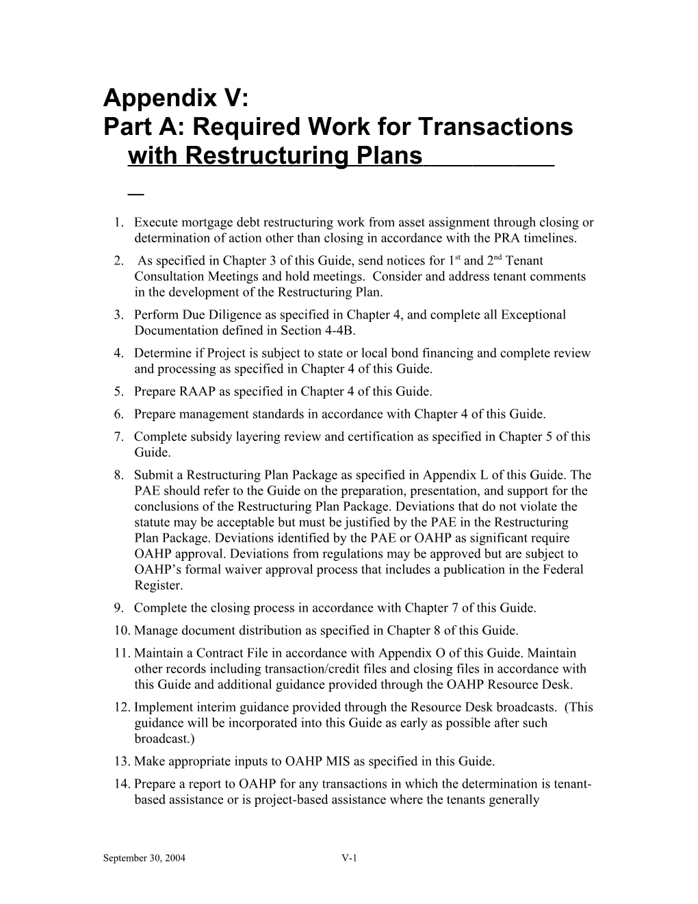 Determine If Project Is Subject to State Or Local Bond Financing (PRA, 5