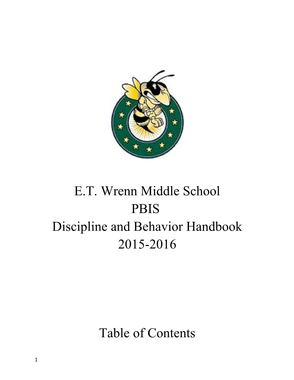 Discipline and Behavior Handbook