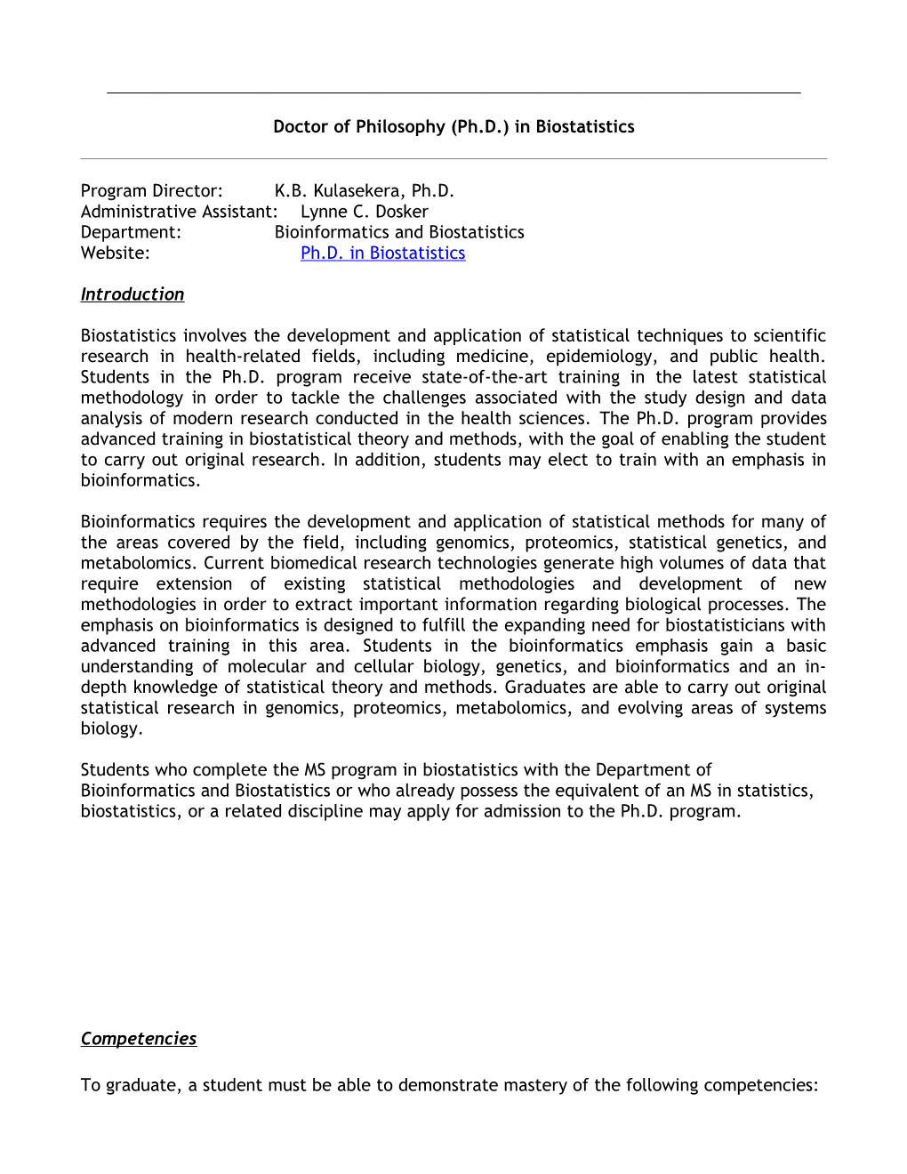 Doctor of Philosophy in Biostatistics V2015.08.28-04