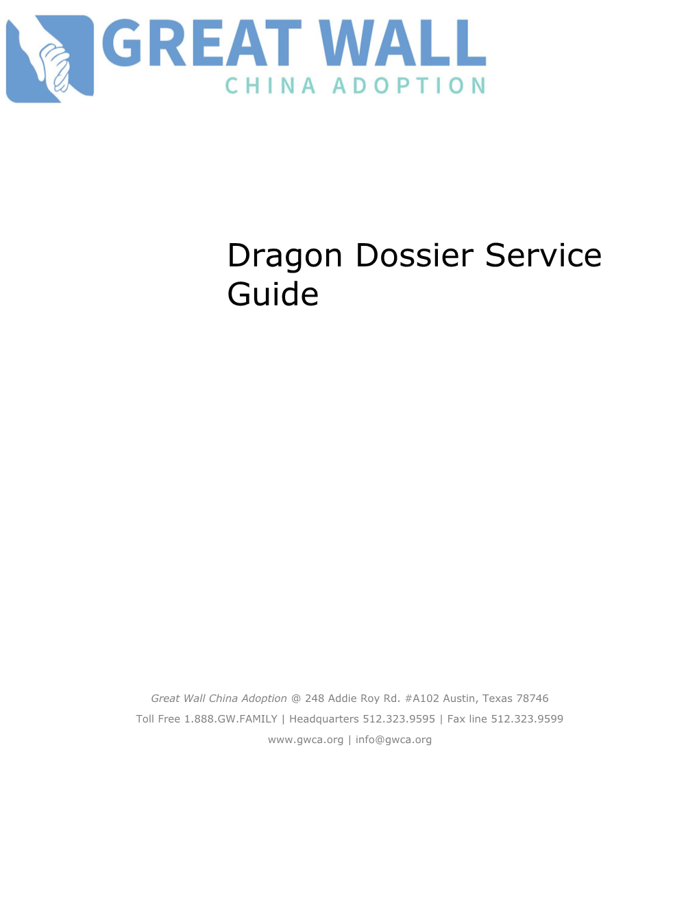 Dragon Dossier Service Guide