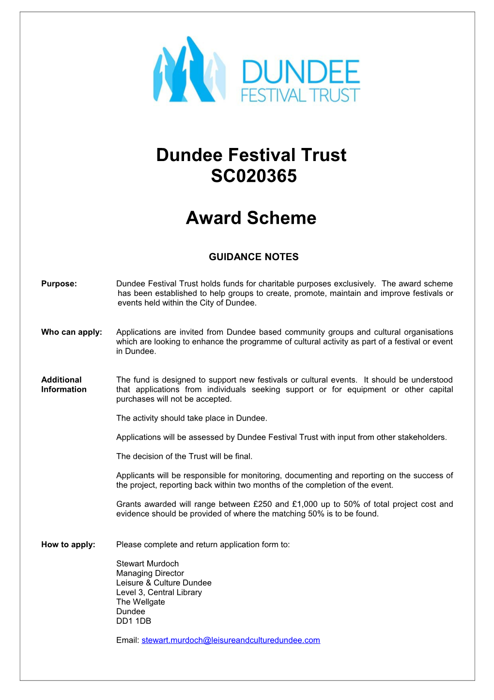 Dundee Festival Trust