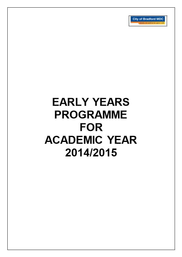 Early Years Programme
