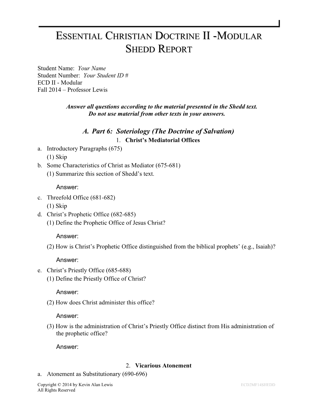 ECD 2-Modular-Fall Semestershedd Reportpage 1