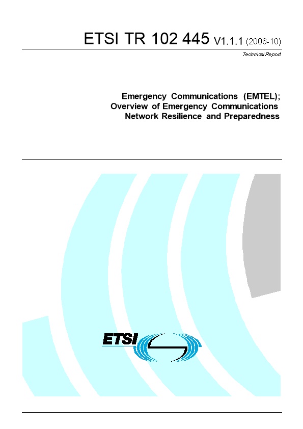 Emergency Communications (EMTEL);