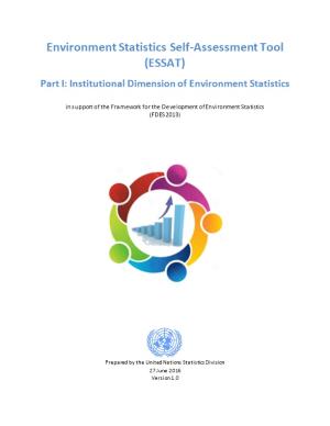 Environment Statistics Self-Assessment Tool (ESSAT)