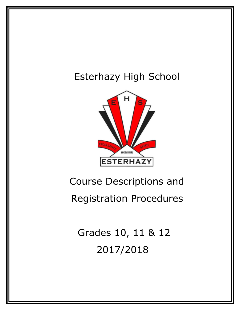 Esterhazy High School