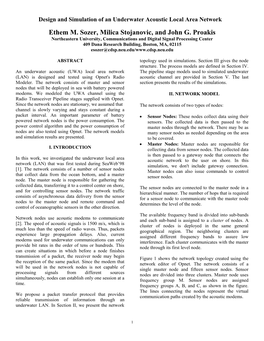 Example Opnetwork 99 Paper Format
