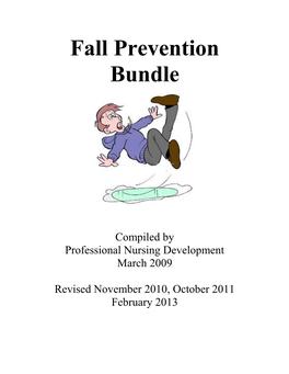 Fall Prevention Bundle