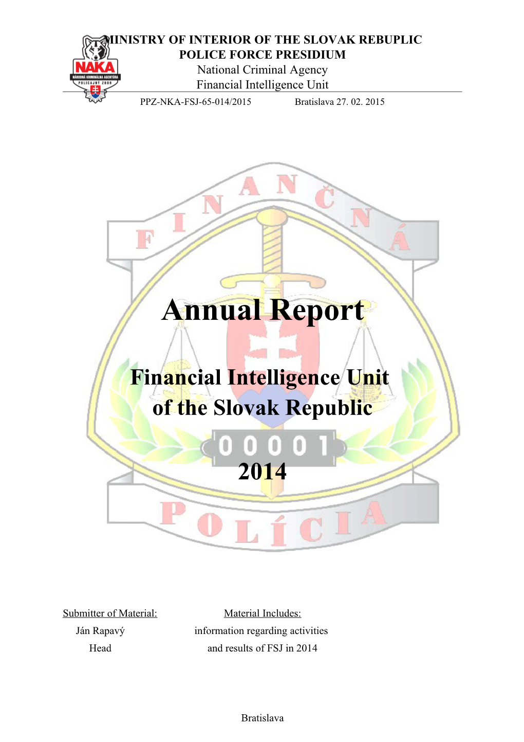 Financial Intelligence Unit