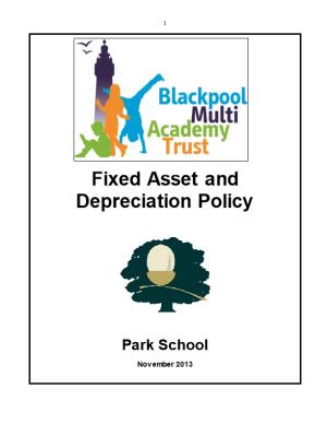 Fixed Asset and Depreciation Policy