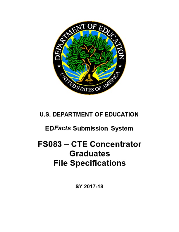 FS083 CTE Concentrator Graduates File Specifications (Msword)
