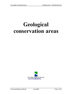 Geological Conservation Areas