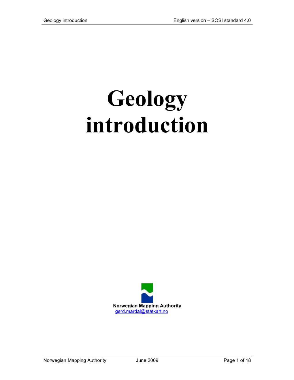Geology Introduction
