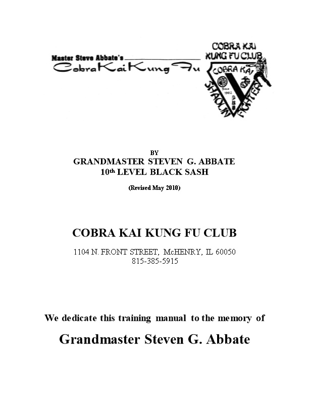 Grandmaster Steven G. Abbate