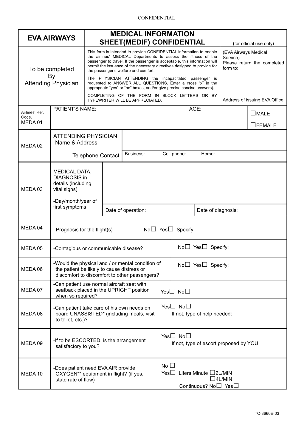 Guidance for the Physician