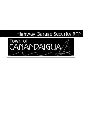 Highway Garage Security RFP