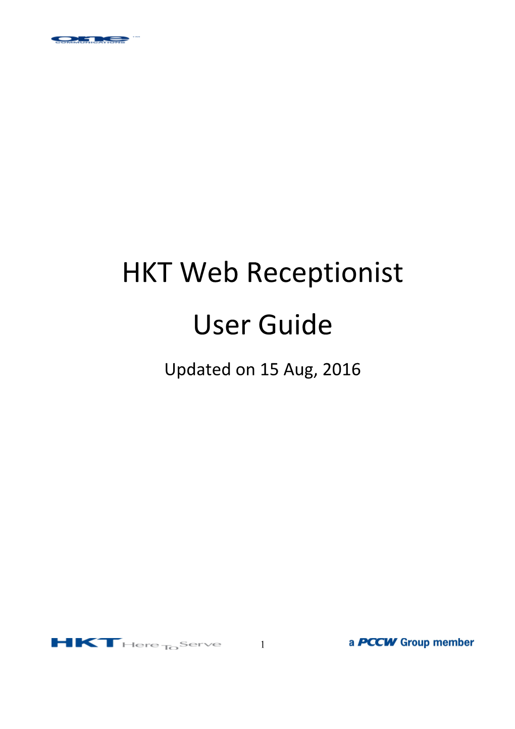 HKT Web Receptionist