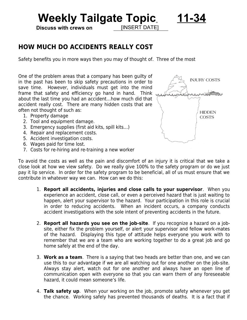 How Much Do Accidents Really Cost
