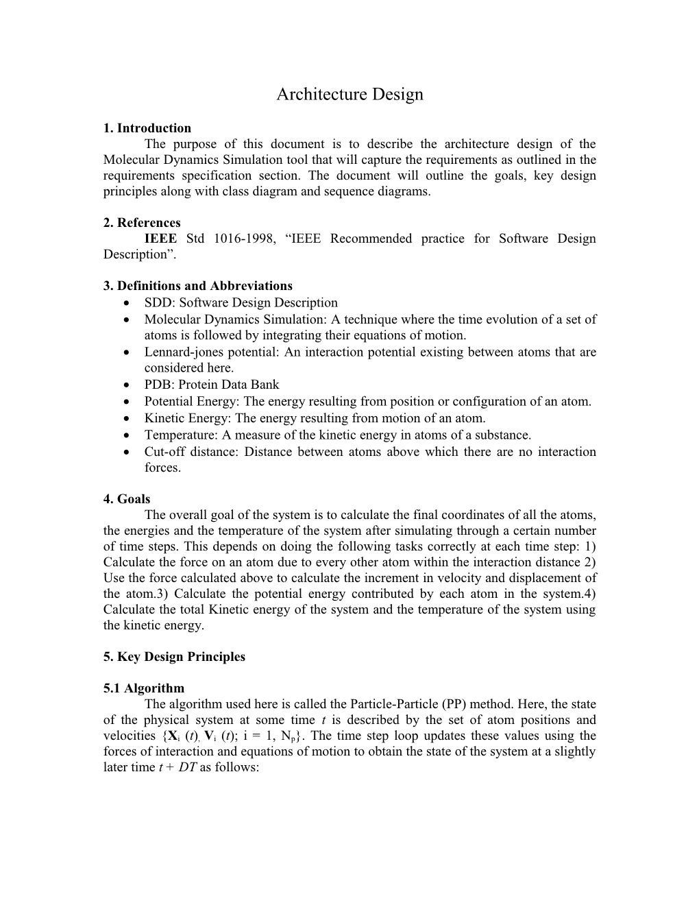 IEEE Std 1016-1998, IEEE Recommended Practice for Software Design Description