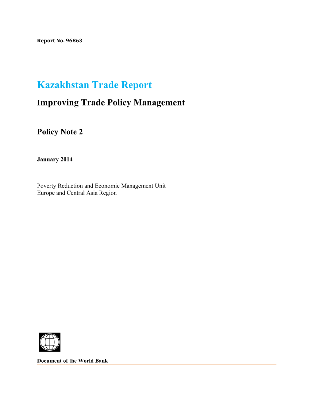 Improving Trade Policy Management