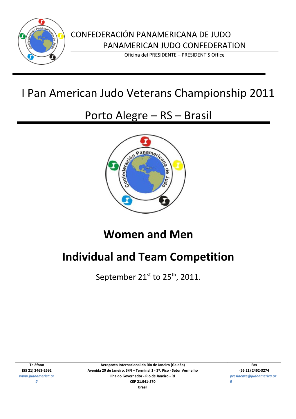 Individual and Team Competition