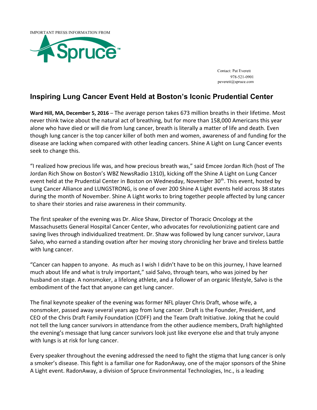 Inspiring Lung Cancer Event Held at Boston S Iconic Prudential Center