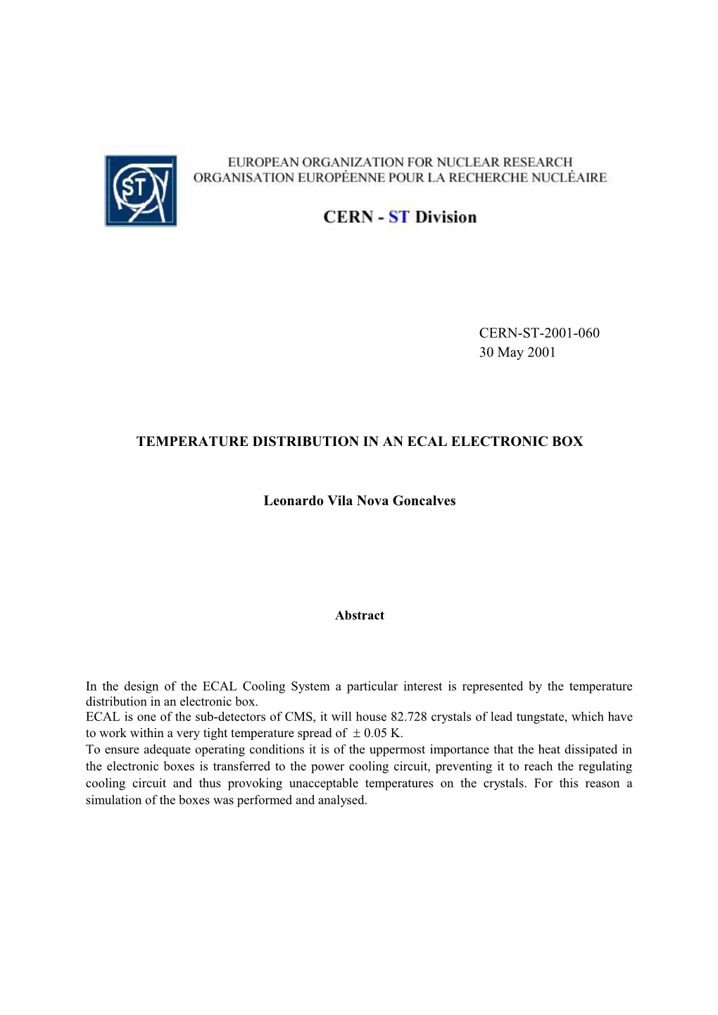 Instructions for the Preparation of Contributions to Cern Reports