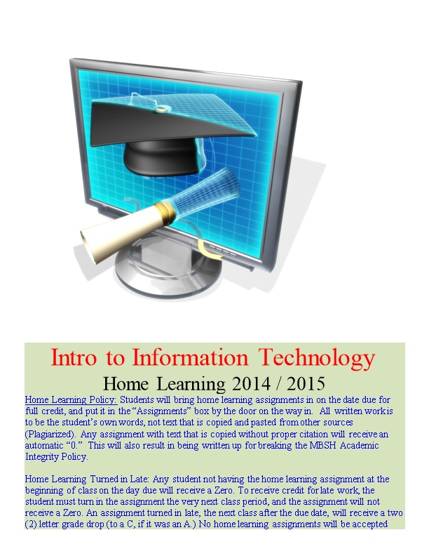 Intro to Information Technology