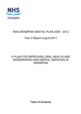 Item 5.1 for 2 Aug 2011 Dental Plan Report