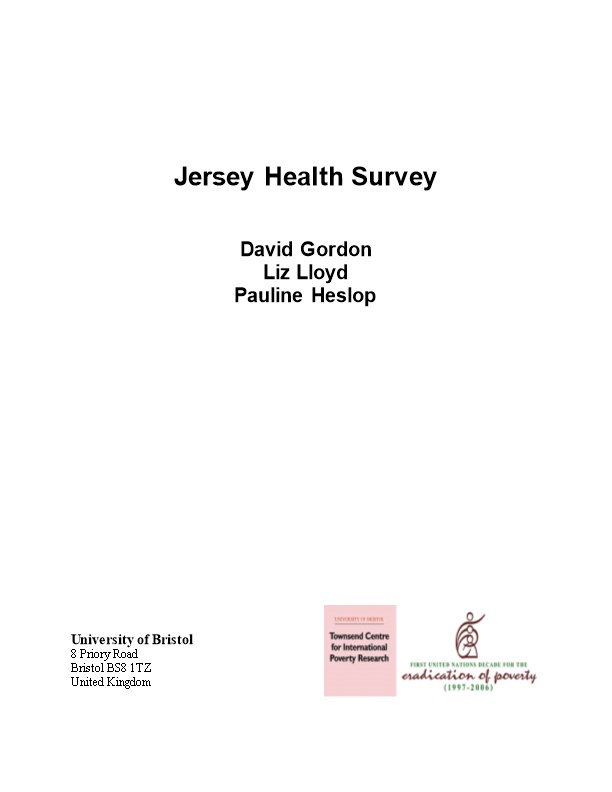 Jersey Health Survey