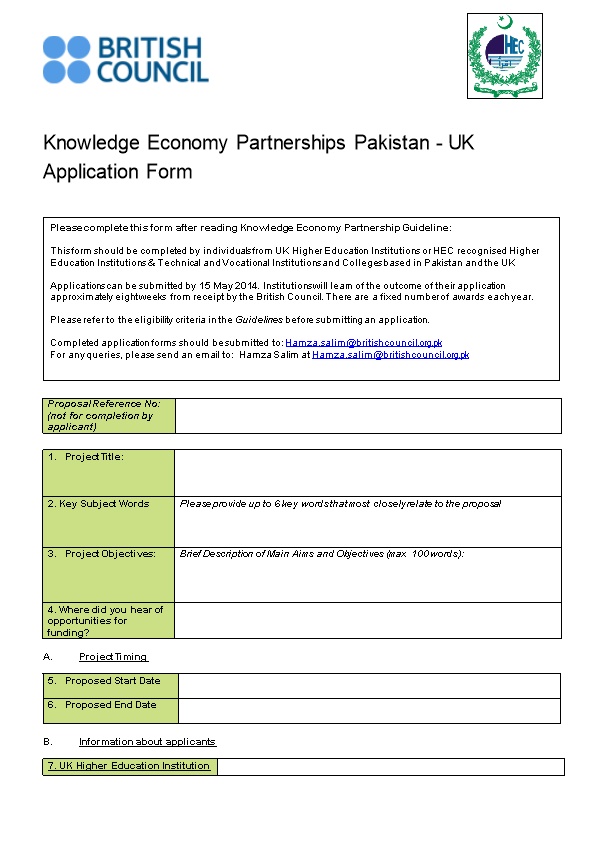 Knowledge Economypartnershipspakistan - UK