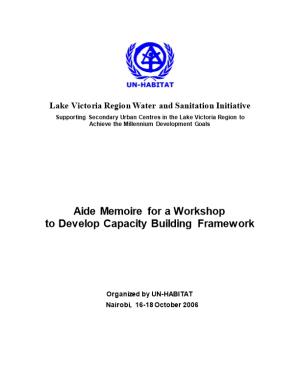 Lake Victoria Region Water and Sanitation Initiative