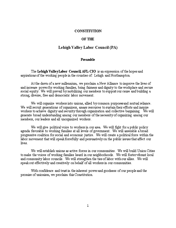 Lehigh Valley Labor Council (PA)