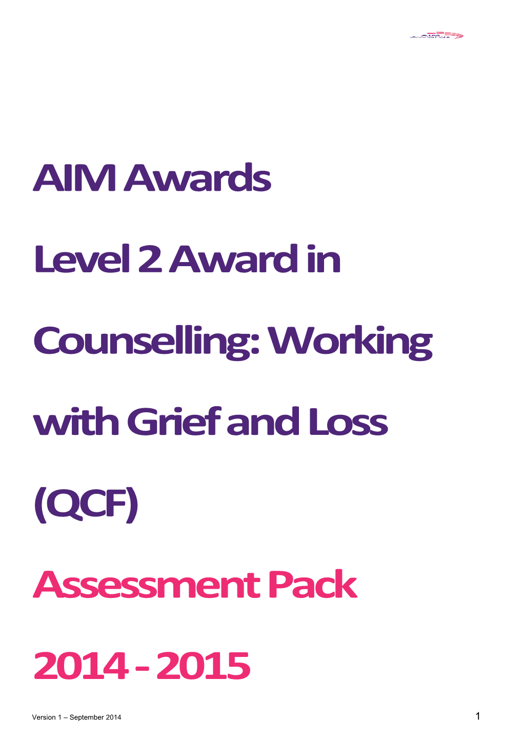 Level 2 Award in Counselling: Working with Grief and Loss (QCF)