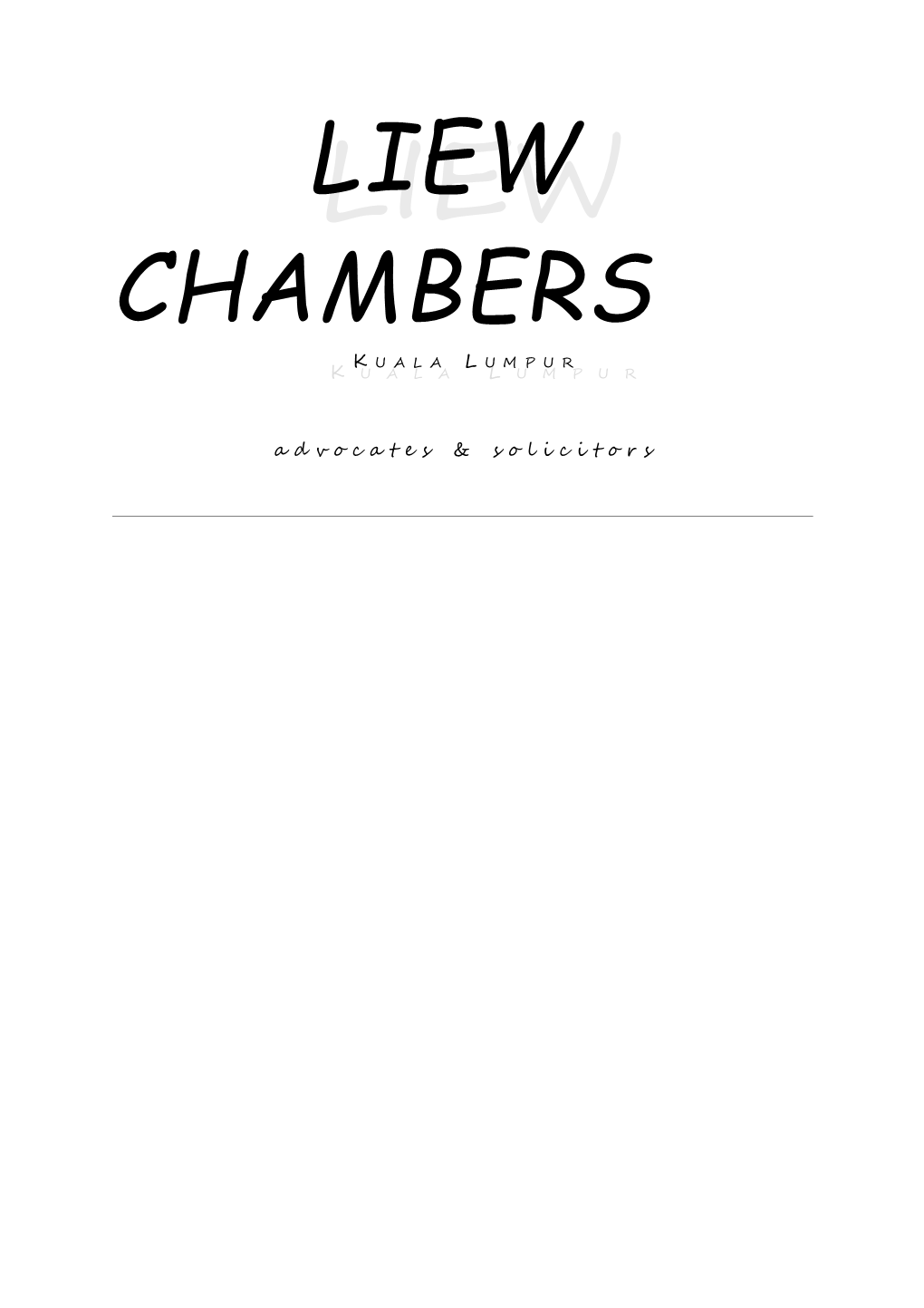 Liew Chambers Firm Profile