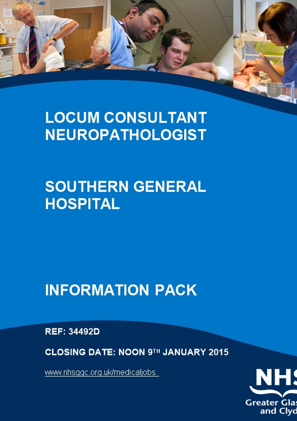 Locum Consultant Neuropathologist