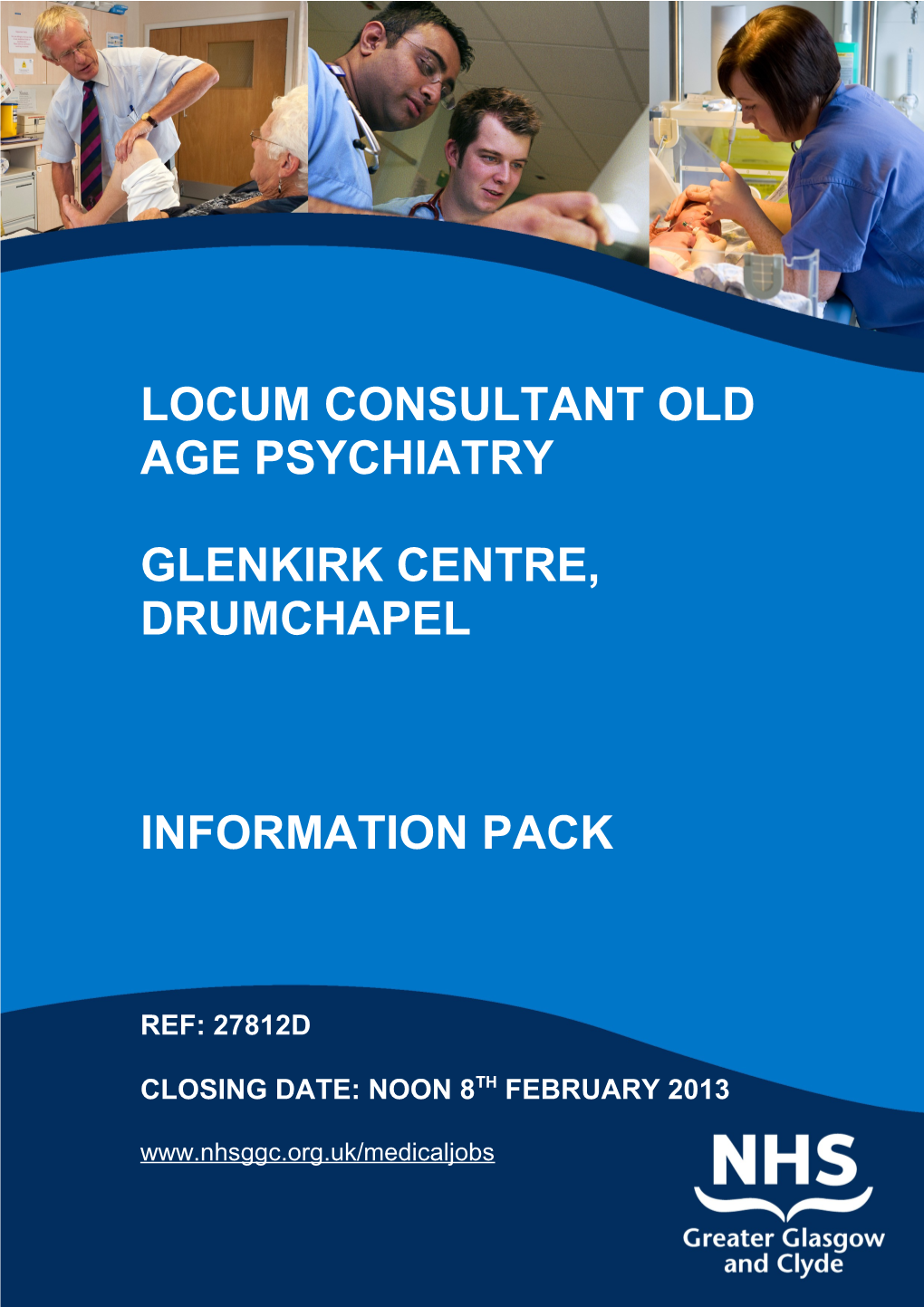 Locum Consultant Old Age Psychiatry