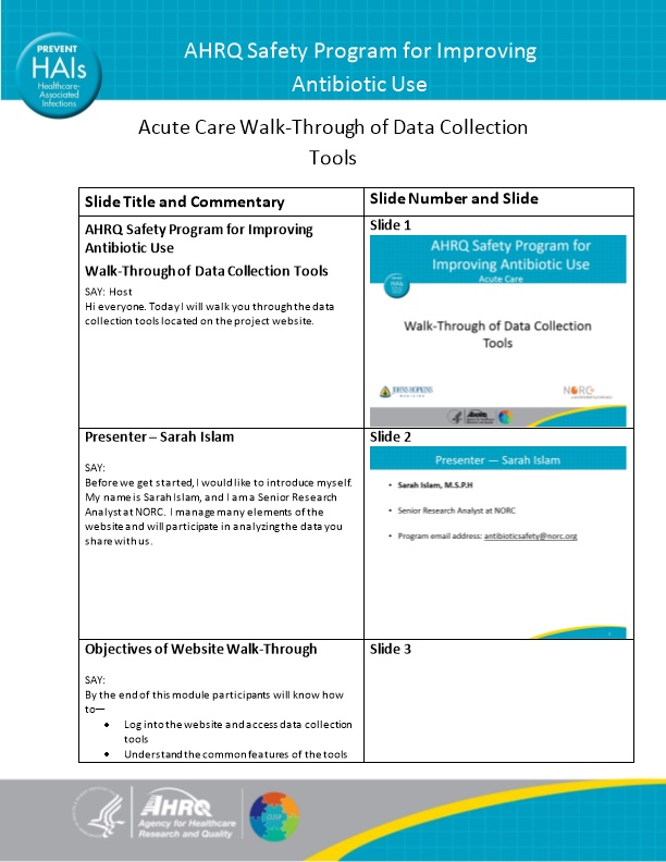 Log Into the Website and Access Data Collection Tools