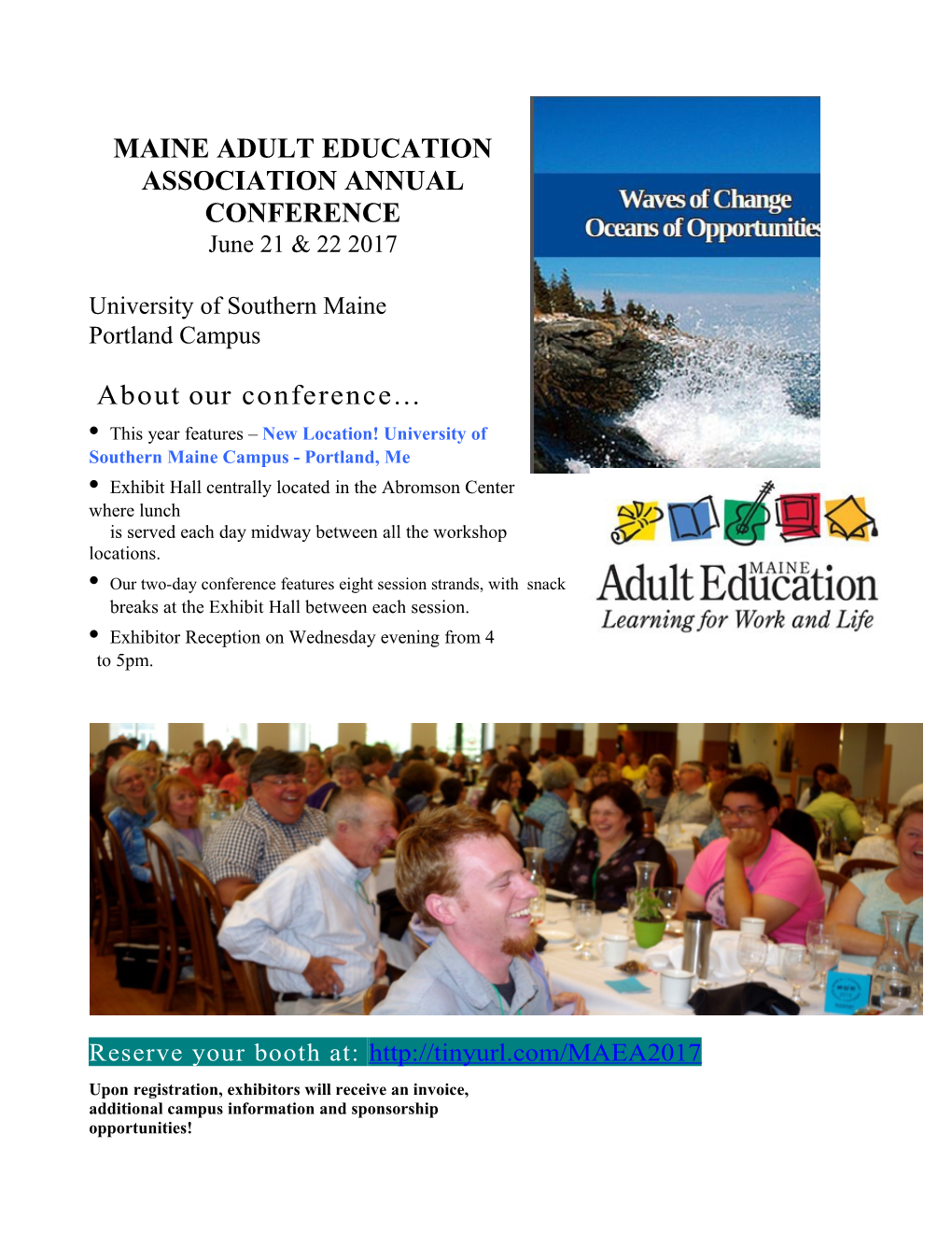 Maine Adult Education Association Annual Conference