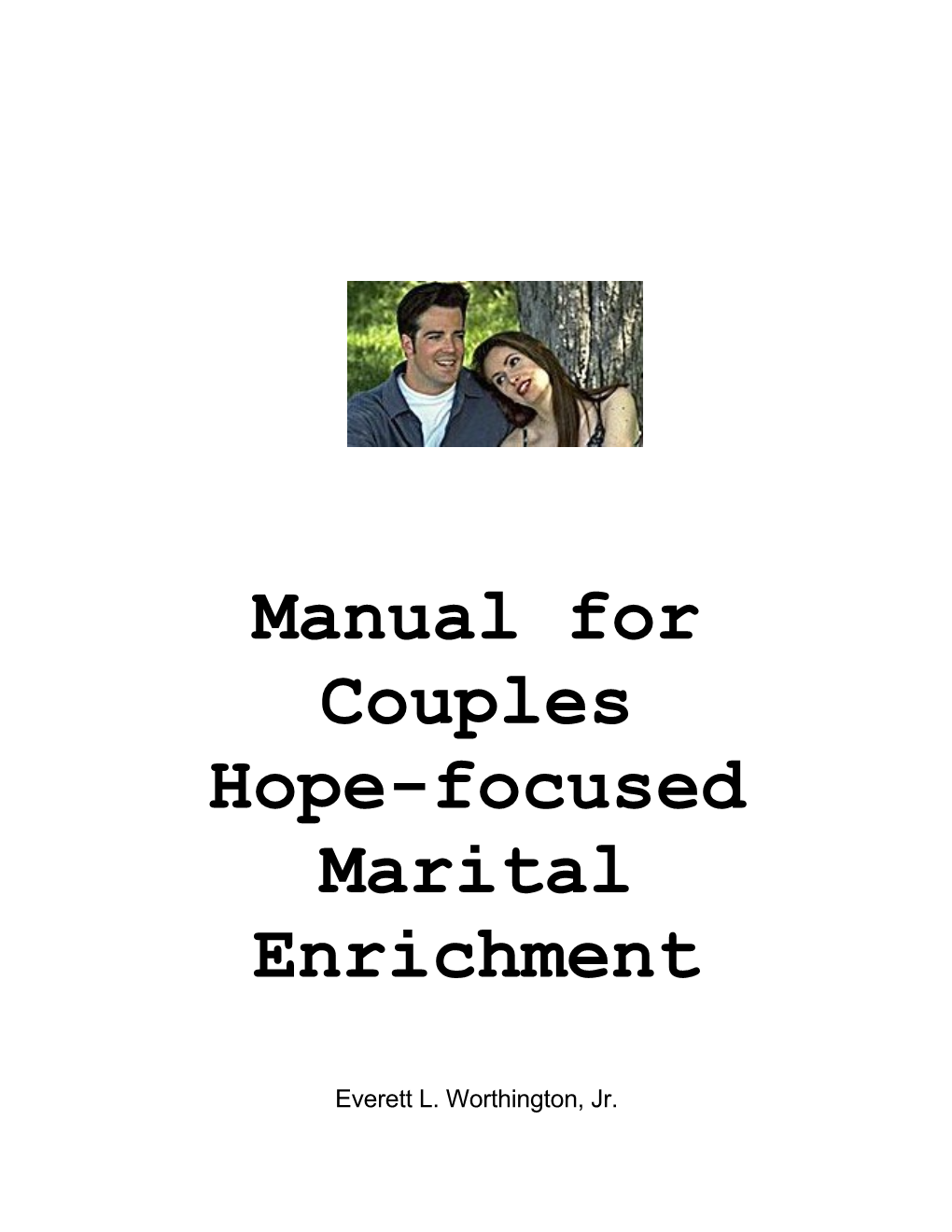 Manual for Couples