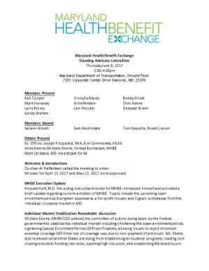 Maryland Health Benefit Exchange