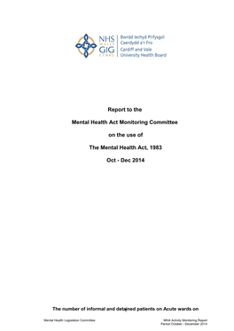 Mental Health Act Monitoring Committee