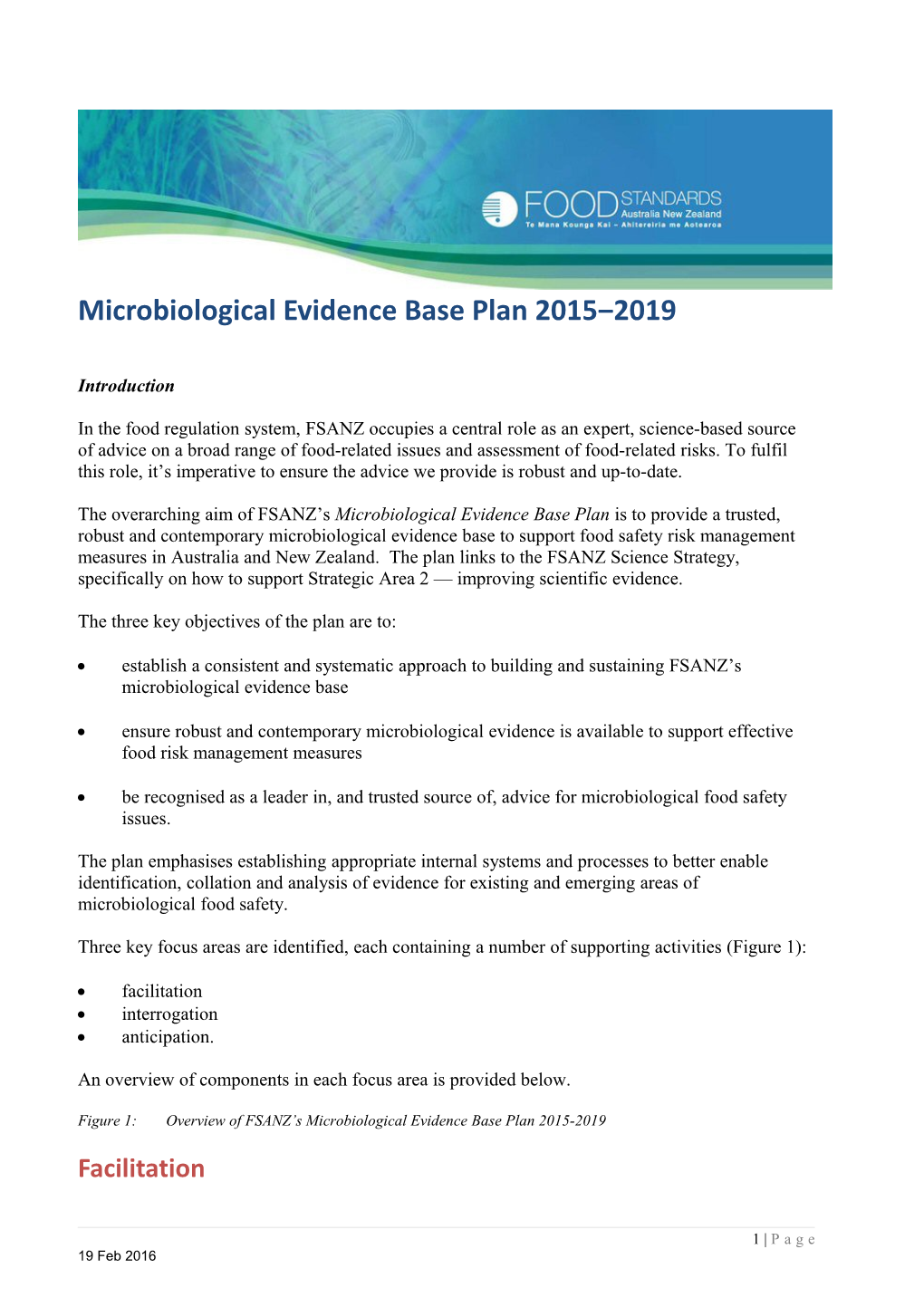 Micro Evidence Base Plan 2015-2019