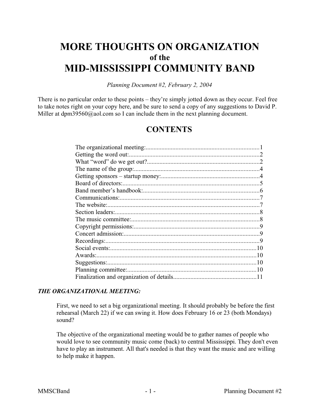Mid-Mississippi Community Band