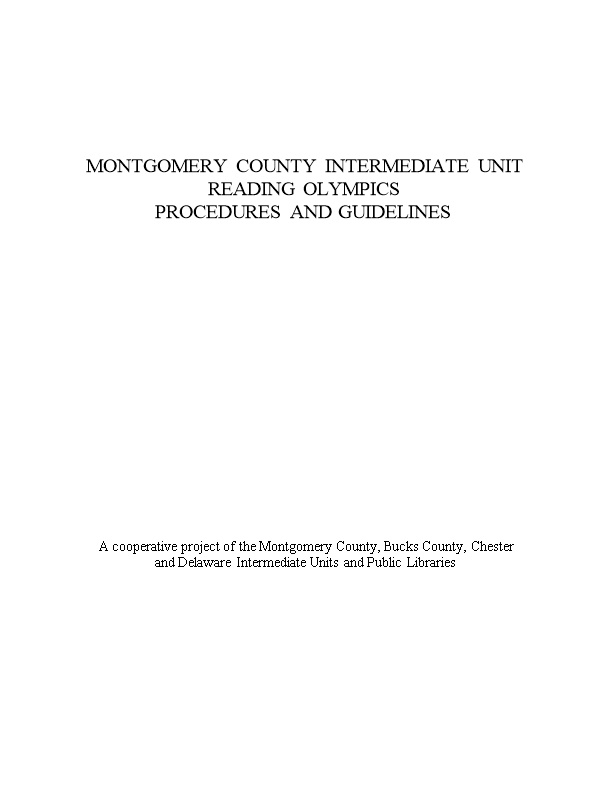 Montgomery County Intermediate Unit